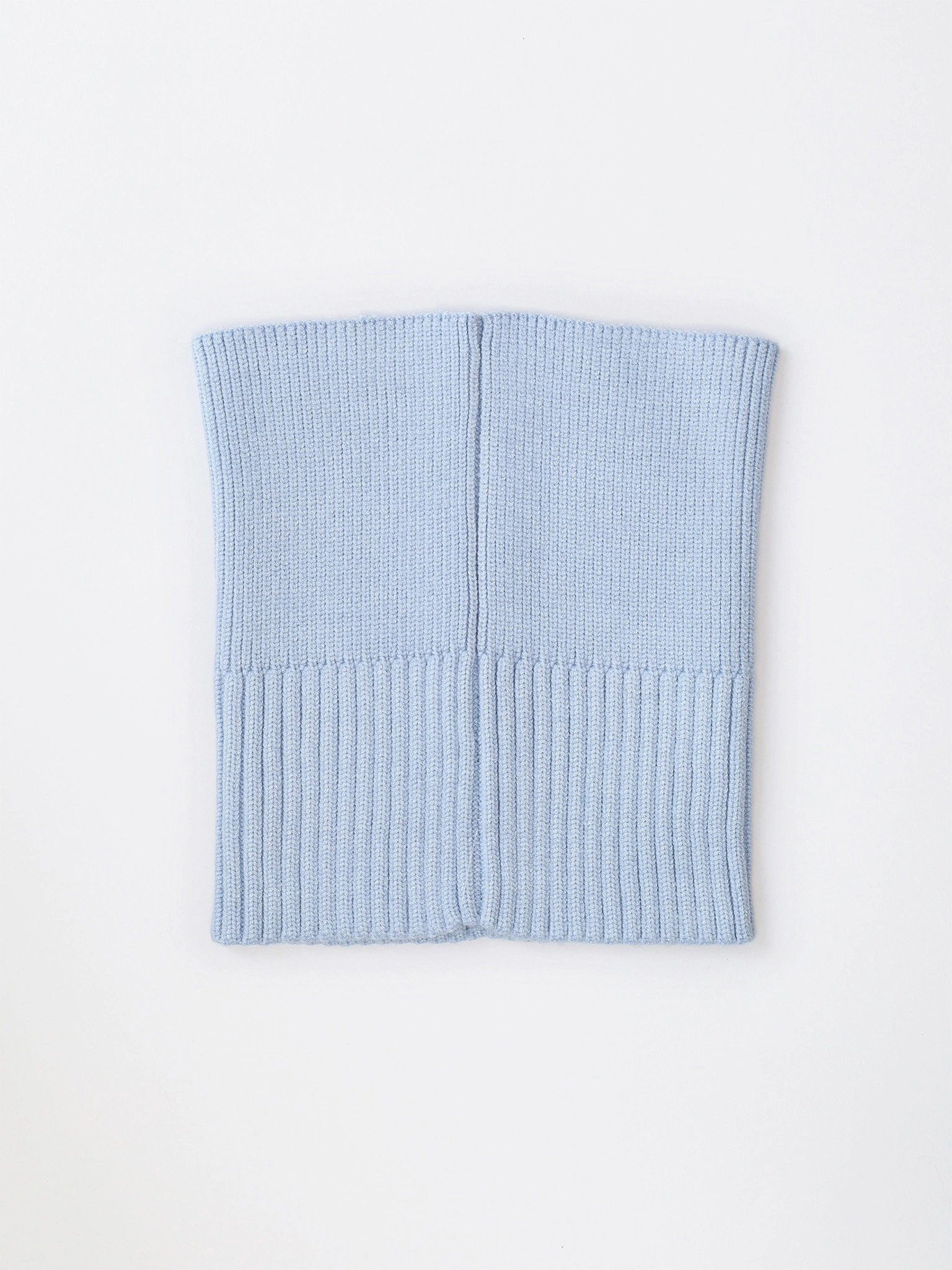 Шарф-снуд голубого цвета